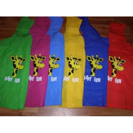 Dětská pláštěnka Viola - žirafa česká