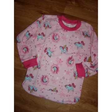 Dívčí pyžamo V-Mart jednorožec | 100% bavlna, český výrobce