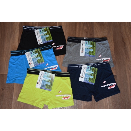 Chlapecké trenkoslipy - boxerky bambus - žralok