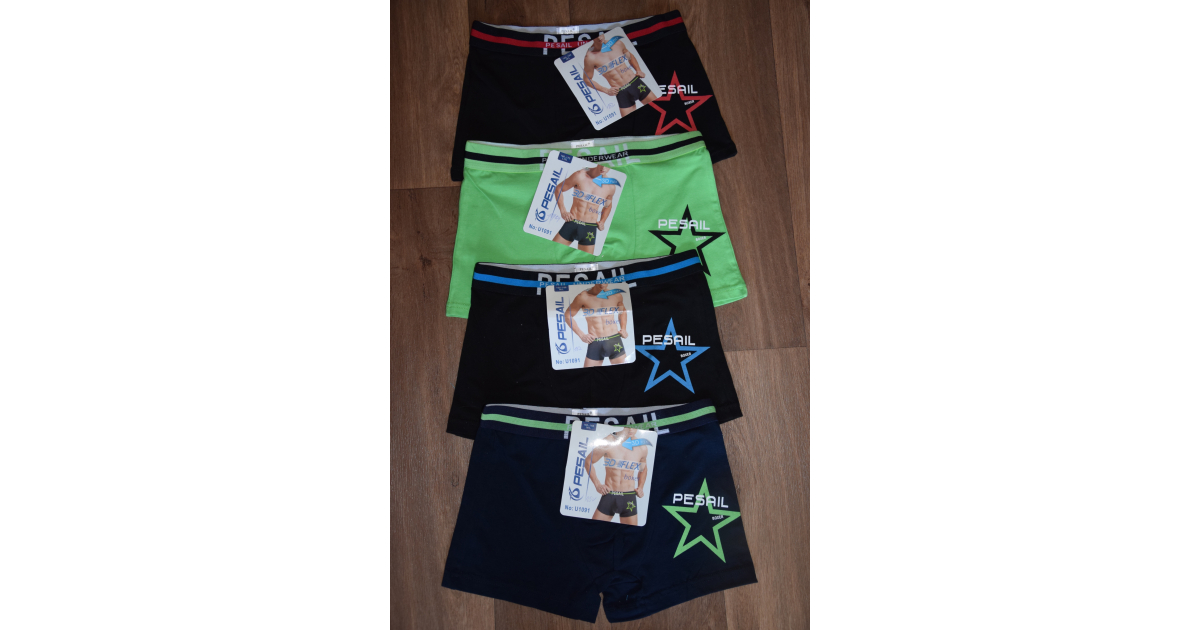 Chlap. trenkoslipy - boxerky - hvězdička