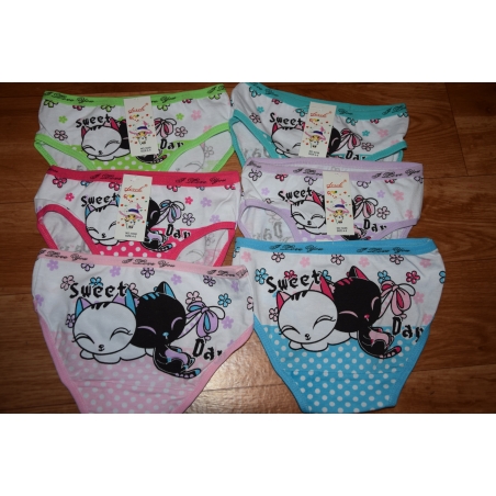 Dívčí spodní kalhotky - kočičky