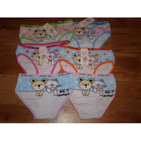 Dívčí spodní kalhotky zvířátka 116-122