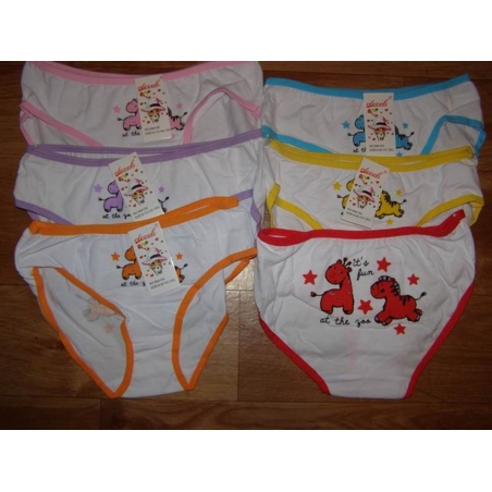 Dívčí spodní kalhotky zvířátka 116-122
