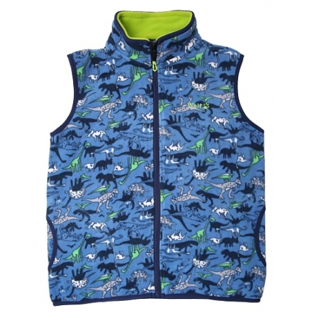 Chlapecká fleecová vesta s dinosaury | Wolf