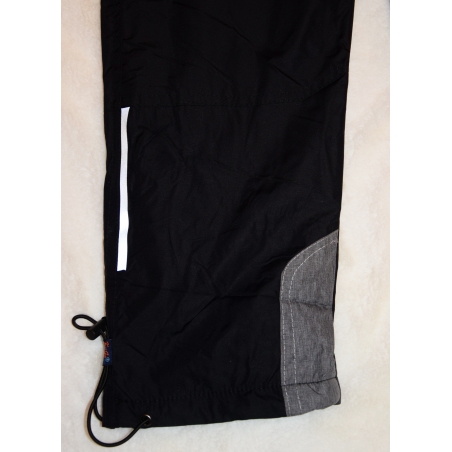 Šusťákové zateplené kalhoty s fleesem Kugo DK8239