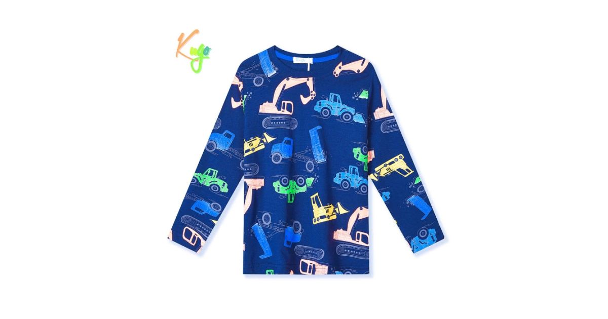 Chlapecké tričko BAGR dlouhý rukáv Kugo HC9309