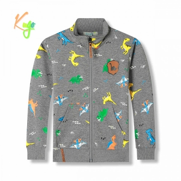 Chlapecká tepláková mikina Kugo DINOSAURUS GM8675