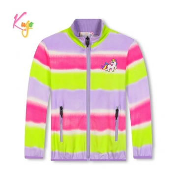 Duhová mikina s jednorožcem pro holčičky | Jarní, bavlněná