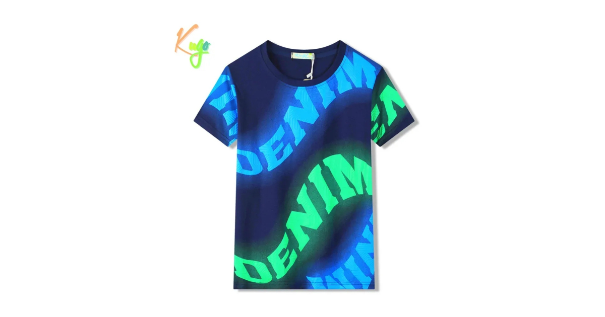 Chlapecké tričko Kugo krátký rukáv FC0339 tm.modré