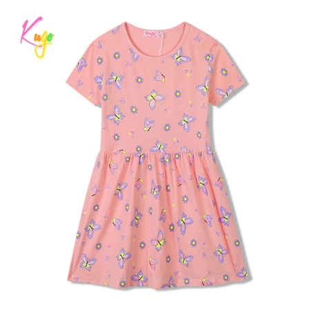 Letní dívčí šaty motýlkové – hravý design pro malé slečny