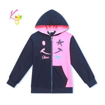 Dívčí tepláková mikina s kapucí na zip | Pro teenagerky