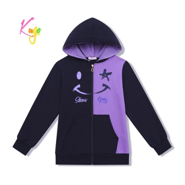 Dívčí tepláková mikina s kapucí na zip | Pro teenagerky