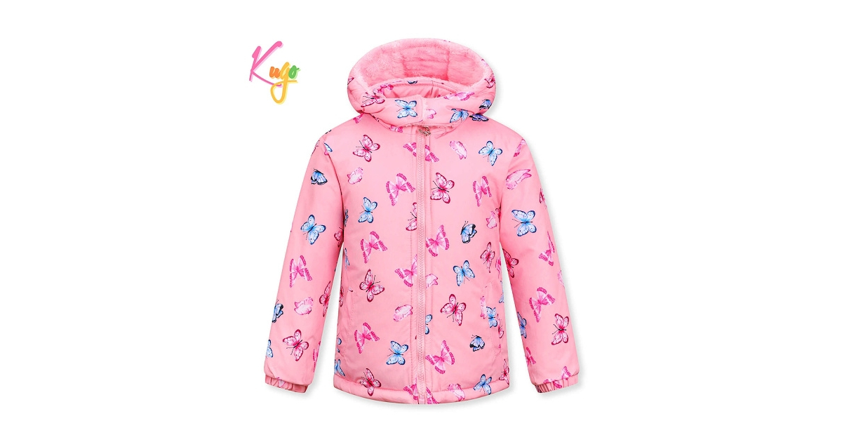 zimní bunda motýlek