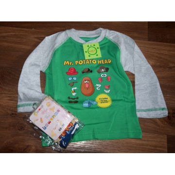 Kojenecké tričko a tepláčky s dinosaurem vel.74