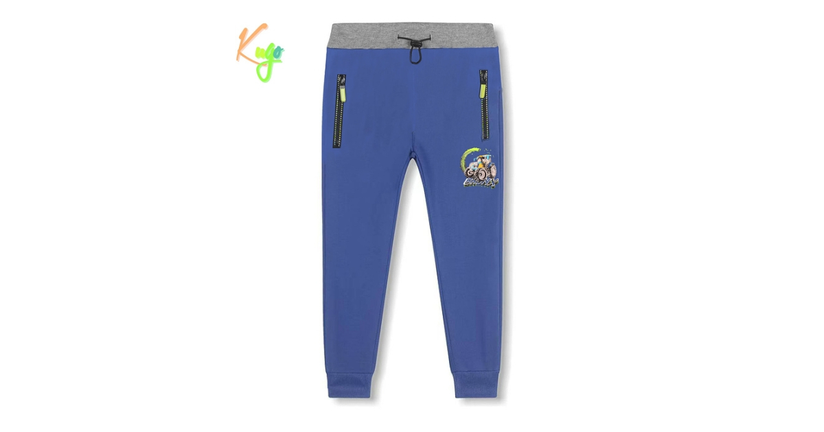 Chlapecké tepláky TRAKTOR – pohodlné dětské kalhoty