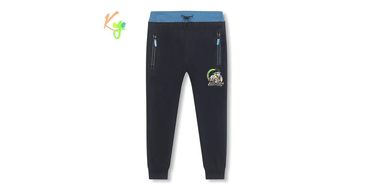 Chlapecké tepláky TRAKTOR – pohodlné dětské kalhoty