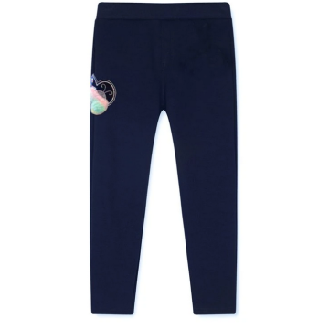 Dívčí zateplené zimní legíny s kožíškem 🐞