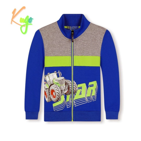 Chlapecká tepláková mikina s traktorem – svítí ve tmě