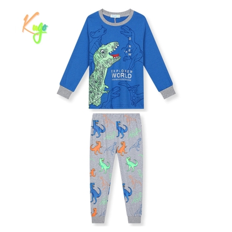 Chlapecké pyžamo s dinosaury | 100% bavlna | Pohodlné
