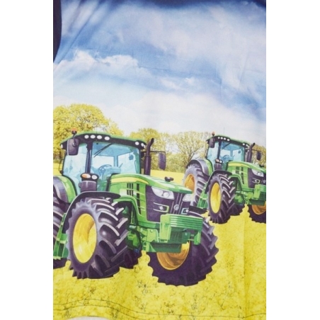 Chlapecké tričko TRAKTOR Kugo dlouhý rukáv FM7071 tm.modré