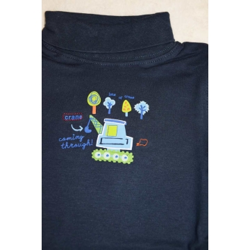 Chlapecký rolák Kugo  dlouhý rukáv  bagr