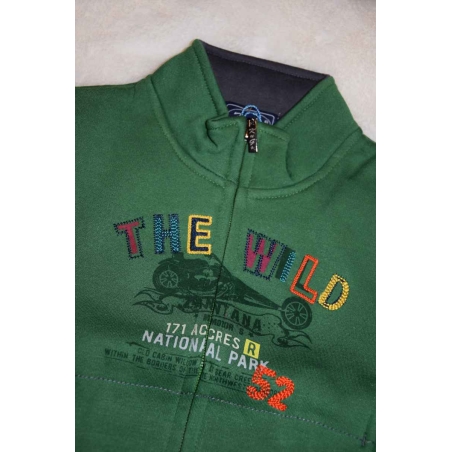 Chlapecká tepláková mikina s formulí | Zateplená, 100% bavlna