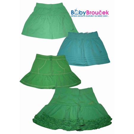 Dívčí letní sukýnka s volánky – lehká a stylová