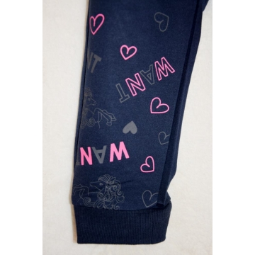 Dívčí tepláky 100% bavlna | Měkké a pohodlné s koníkem