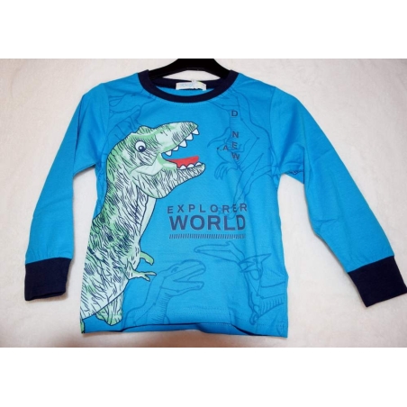 Chlapecké pyžamo s dinosaury | 100% bavlna | Pohodlné