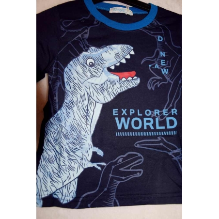 Chlapecké pyžamo s dinosaury | 100% bavlna | Pohodlné