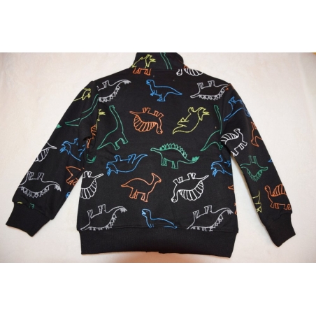 Chlapecká tepláková mikina DINOSAURUS | Zateplená, bavlna