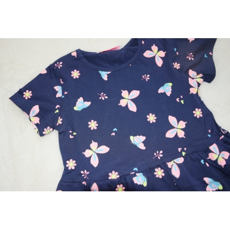 Letní dívčí šaty motýlkové – hravý design pro malé slečny