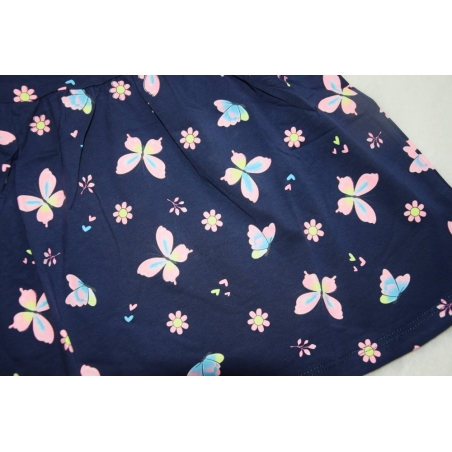 Letní dívčí šaty motýlkové – hravý design pro malé slečny