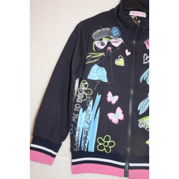 Luxusní dívčí tepláková mikina s moderním designem a pohodlím