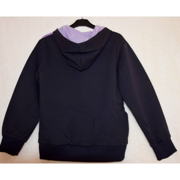 Dívčí tepláková mikina s kapucí na zip | Pro teenagerky