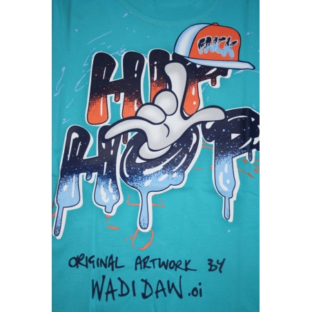 Chlapecké tričko Kugo krátký rukáv FC0338 tyrkysové