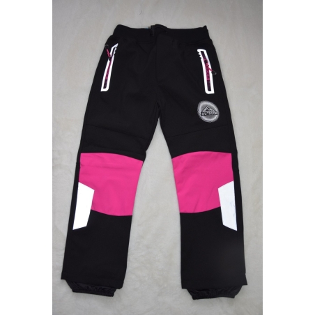 Jarní softshelové kalhoty Kugo nezateplené HK5655