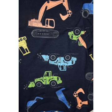 Chlapecké tričko BAGR dlouhý rukáv Kugo HC9309 tm.modrá