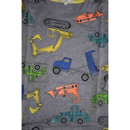 Chlapecké tričko BAGR dlouhý rukáv Kugo HC9309 šedá