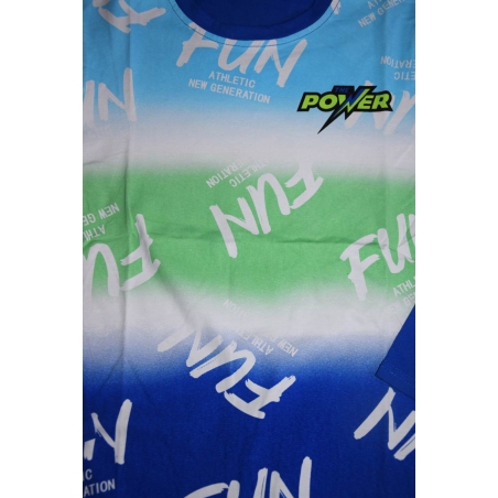 Chlapecké tričko dlouhý rukáv s nápisy - Kugo HC9316