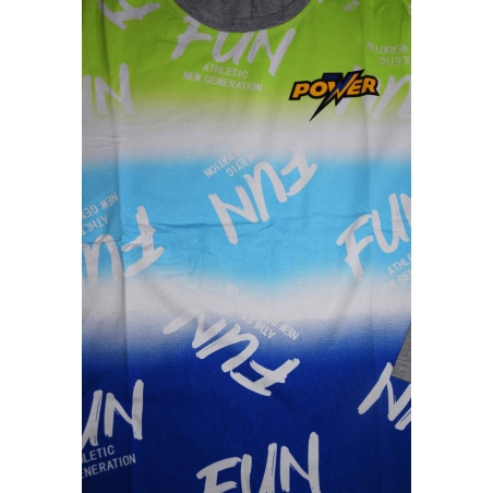 Chlapecké tričko dlouhý rukáv s nápisy - Kugo HC9316