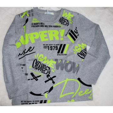 Chlapecké tričko s nápisy - Kugo HC9311