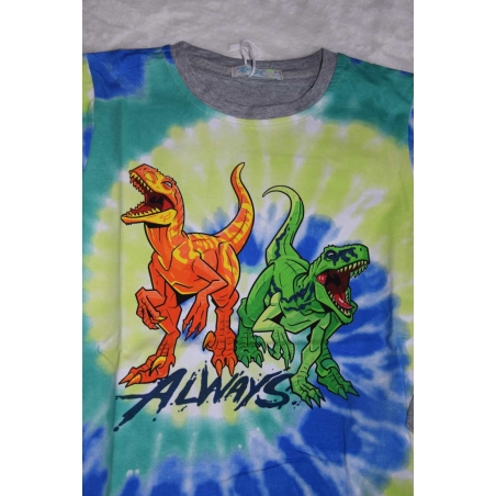 Chlapecké tričko dlouhý rukáv DINOSAURUS - Kugo HC9313