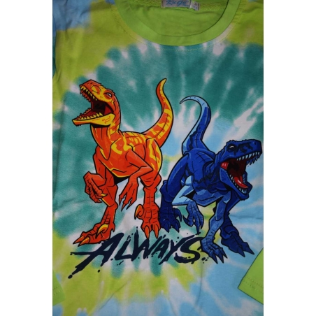 Chlapecké tričko dlouhý rukáv DINOSAURUS - Kugo HC9313