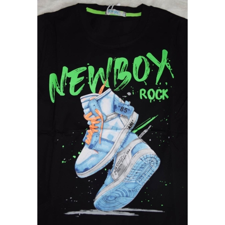 Chlapecké tričko dlouhý rukáv Kugo - tenisky FC0335