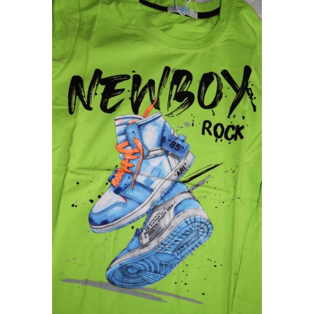 Chlapecké tričko dlouhý rukáv Kugo - tenisky FC0335