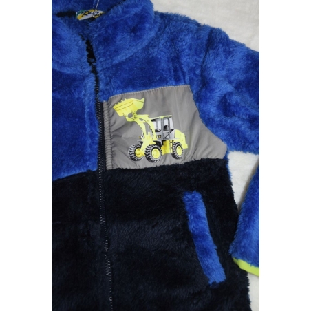 Chlapecká fleecová mikina s kožíškem | Hřejivá a lehká