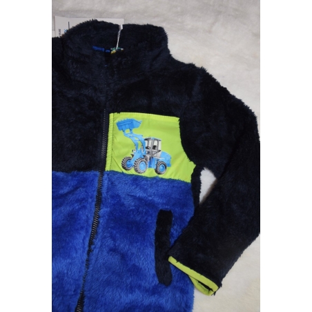 Chlapecká fleecová mikina s kožíškem | Hřejivá a lehká