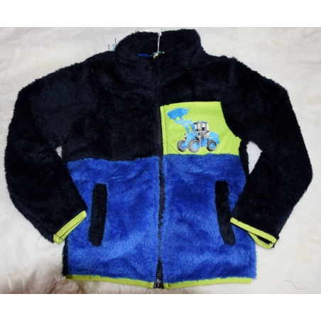 Chlapecká fleecová mikina s kožíškem | Hřejivá a lehká