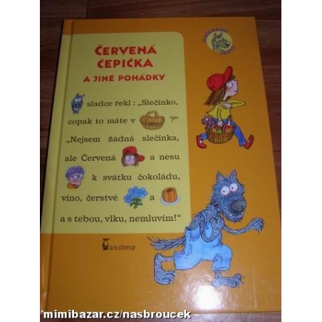 Červená čepička - pohádky - malované čtení